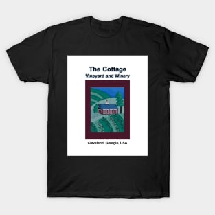 The Cottage Vineyard & Winery in Cleveland, Georgia, USA | Road Trip Stops T-Shirt